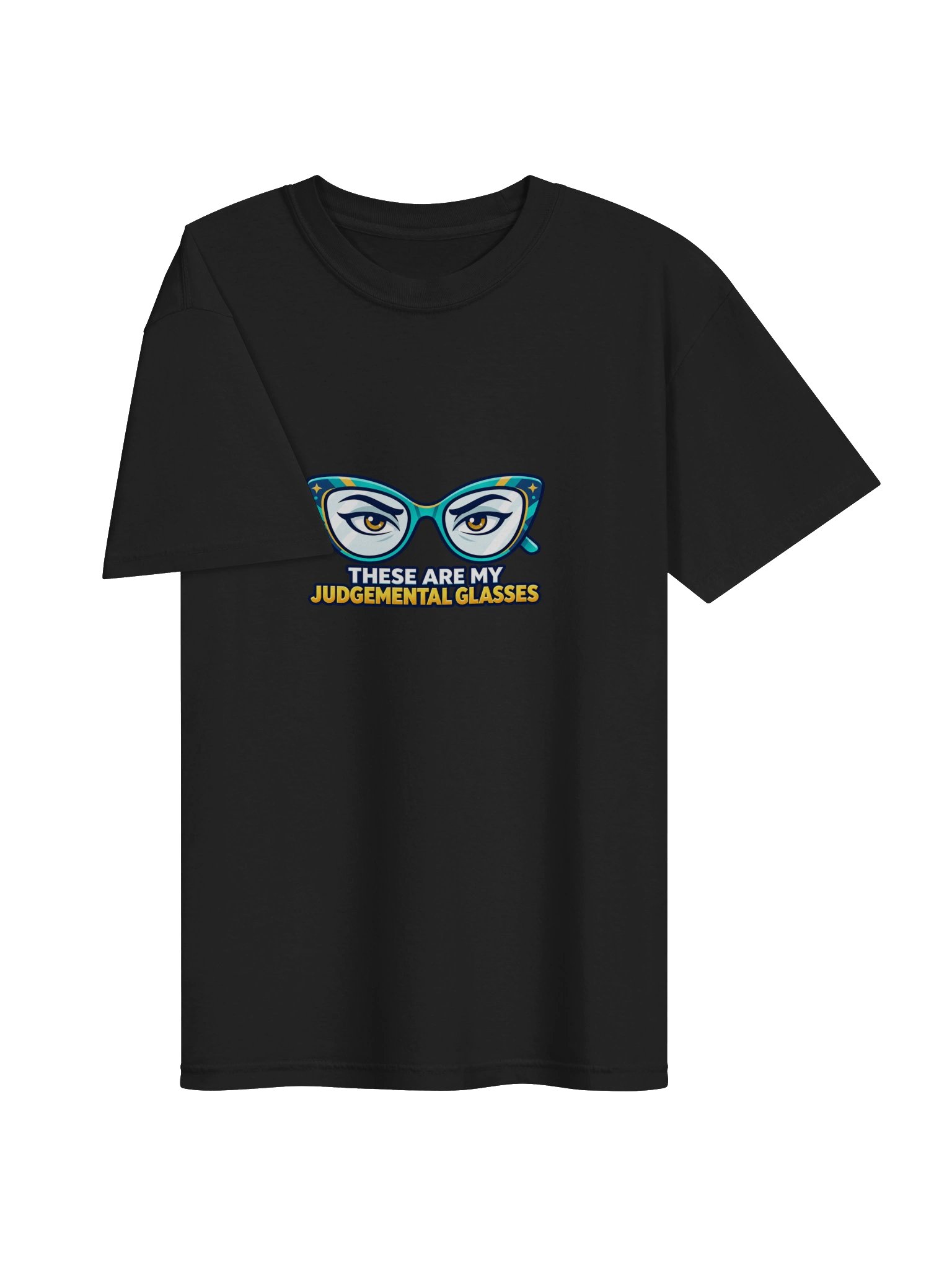 These Are My Judgemental Glasses - Cat Eye T-Shirt product image (3)