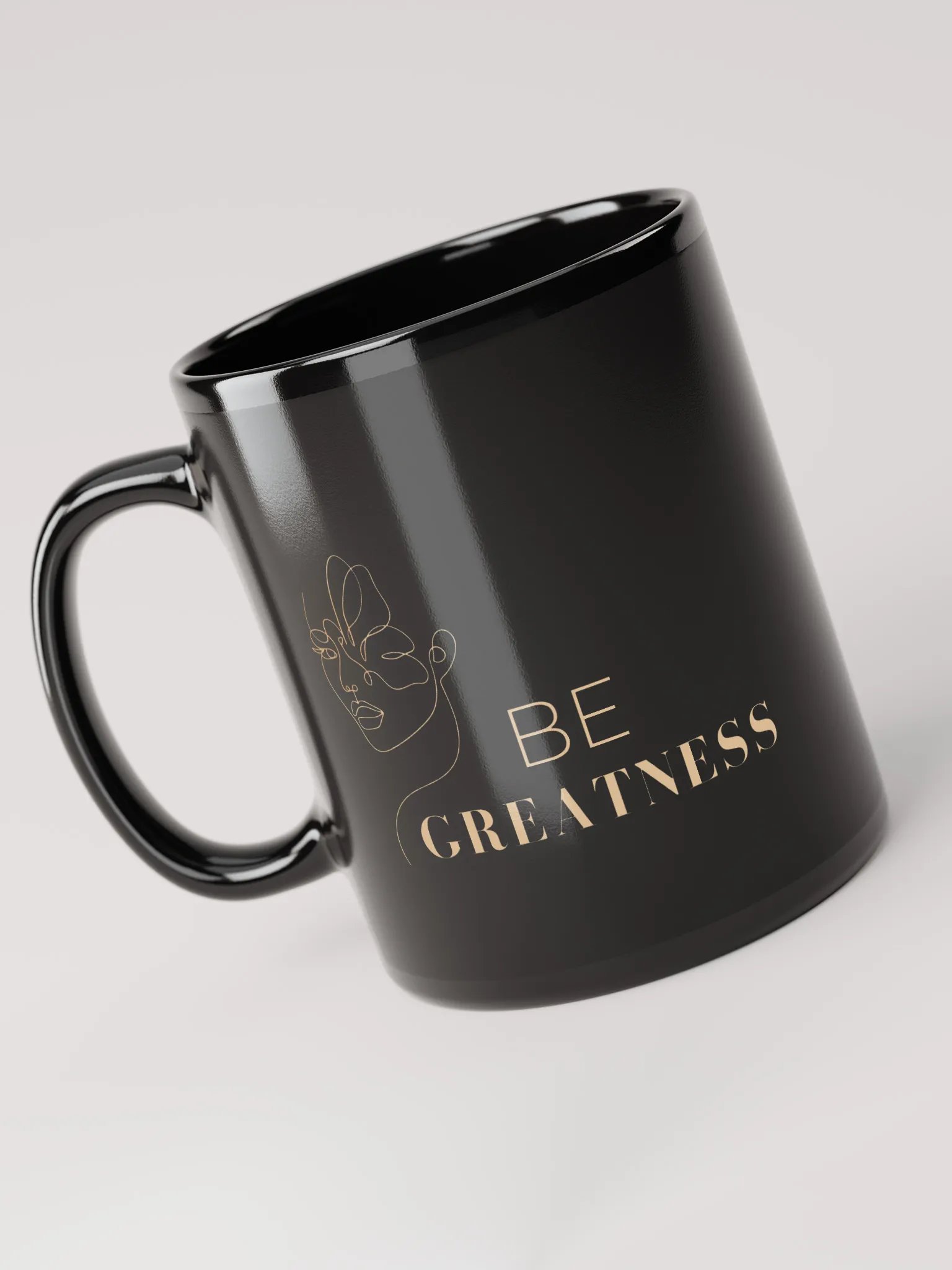 Black Glossy Mug GMFB0114 product image (3)