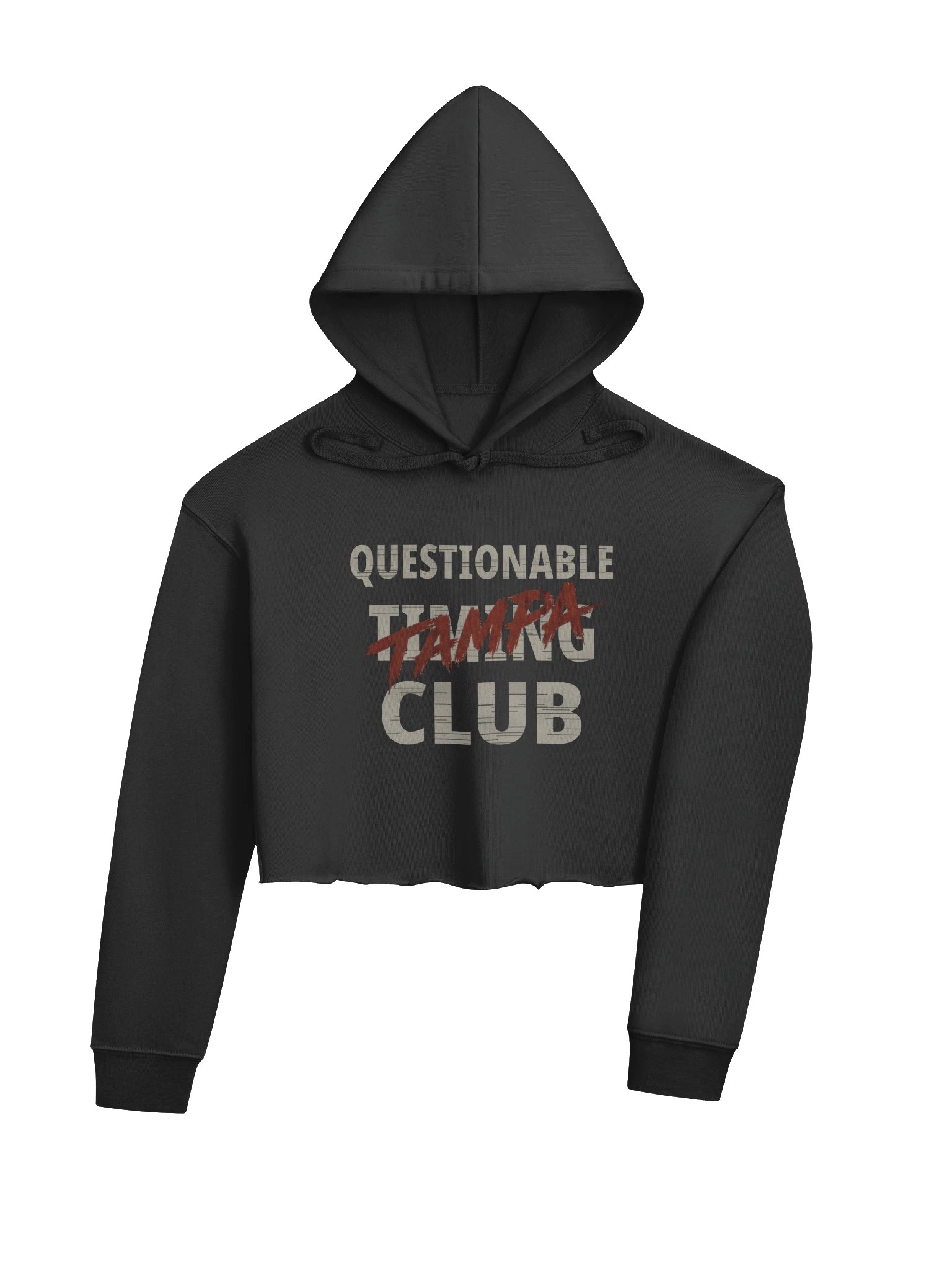 QTC Tampa Club — Wrong Climate Cropped Hoodie product image (4)