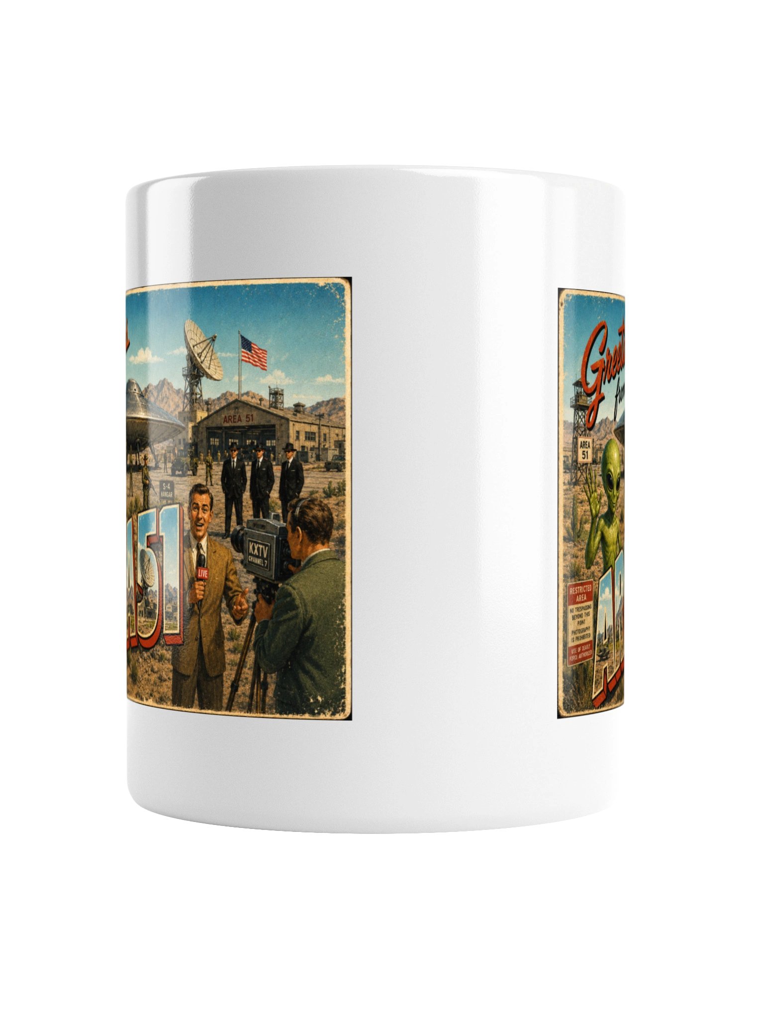 Greetings From Area 51 Mug product image (6)