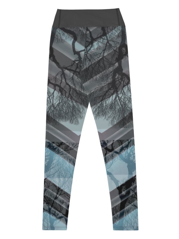 Gray Wood-Yoga Leggings product image (10)