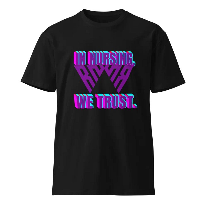 Trust in Nursing Glitch Tee product image (1)