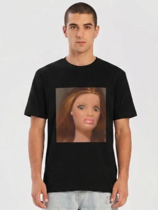 Disgusted Doll Barbie Face Troll Meme Shirt product image (1)