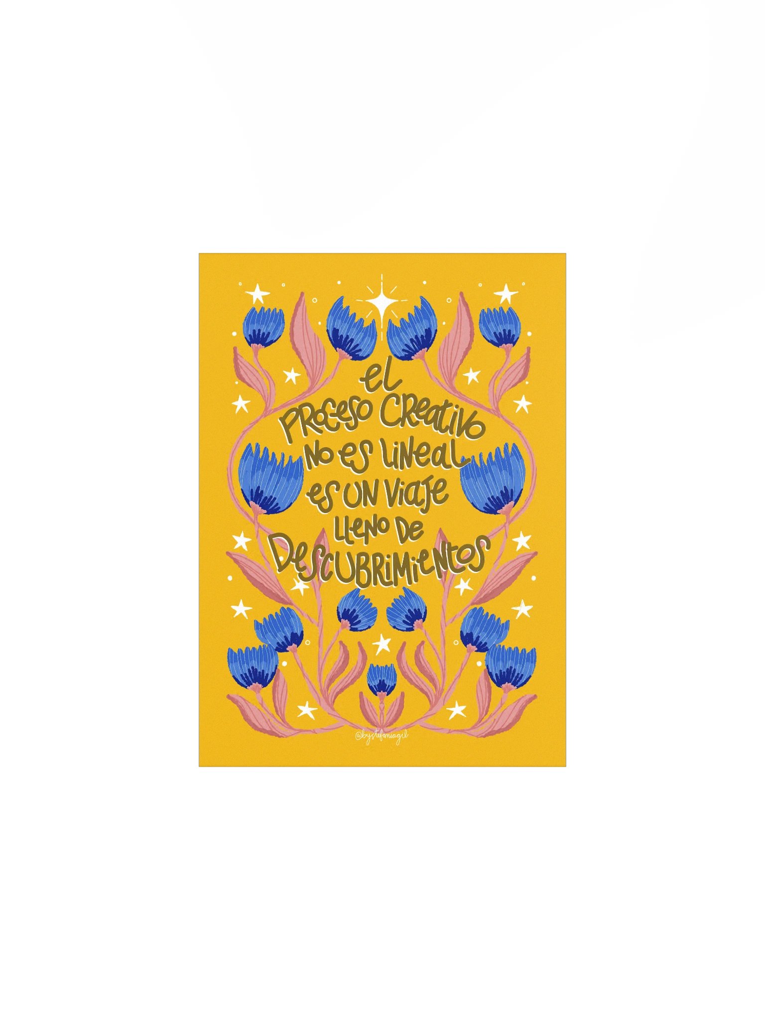 El Proceso Creativo II Enhanced Matte Paper Poster product image (1)