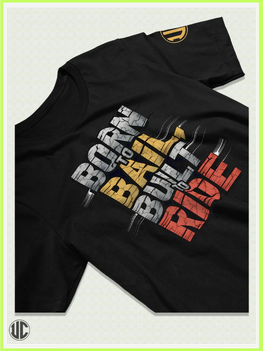Born to Bail – Urban Skater Graphic T-Shirt product image (2)