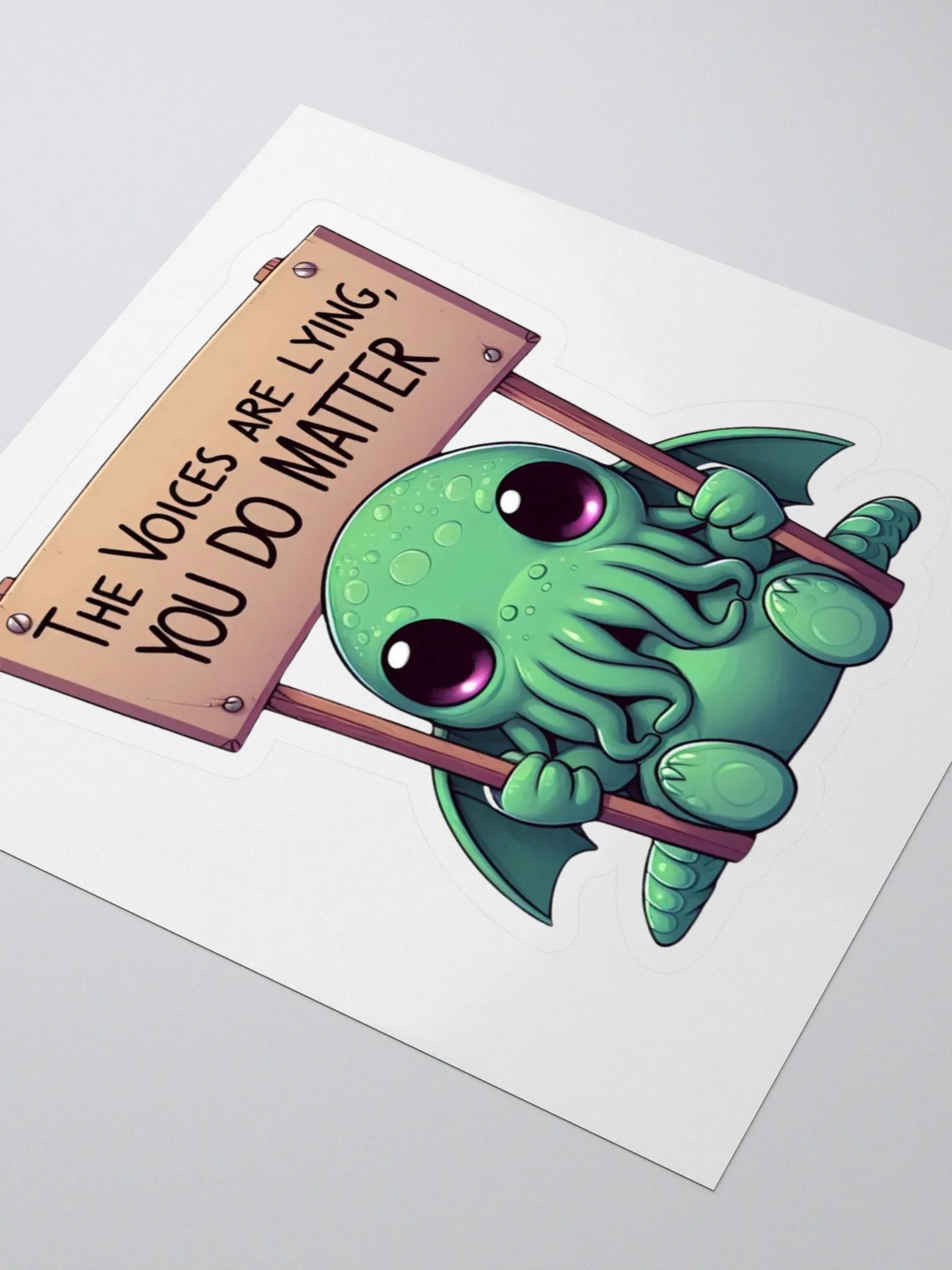 You Matter Cthulhu Sticker! product image (3)