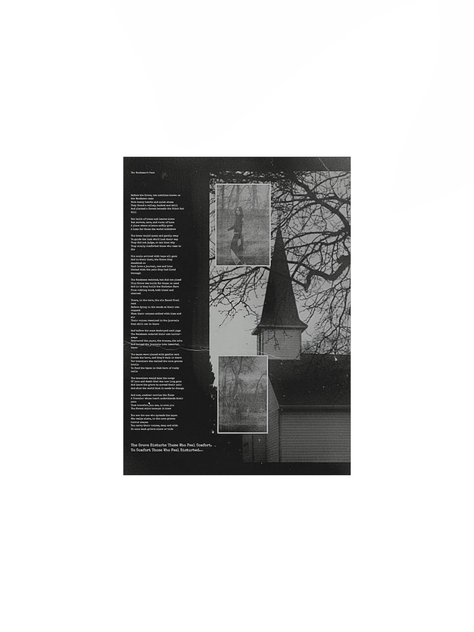 The Woodsmen's Poem poster product image (1)