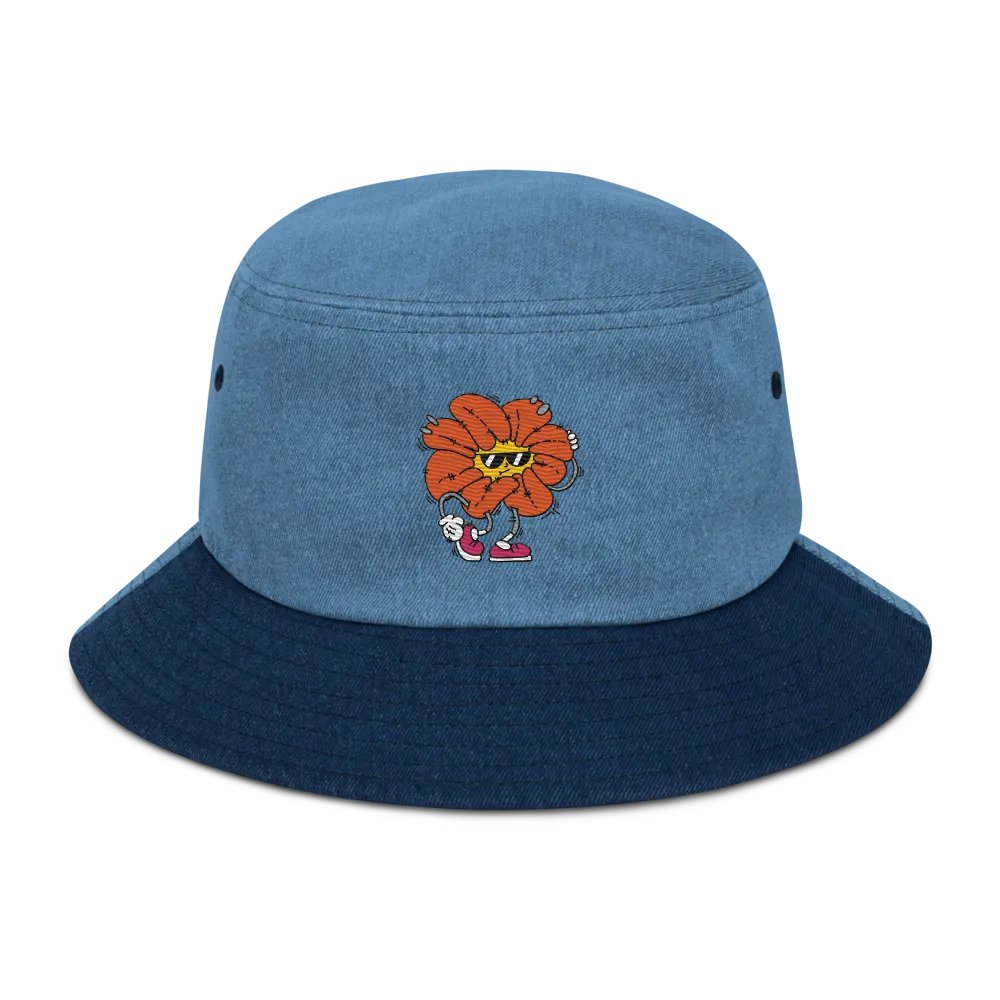 Sunflower Dude Denim Bucket Hat product image (1)