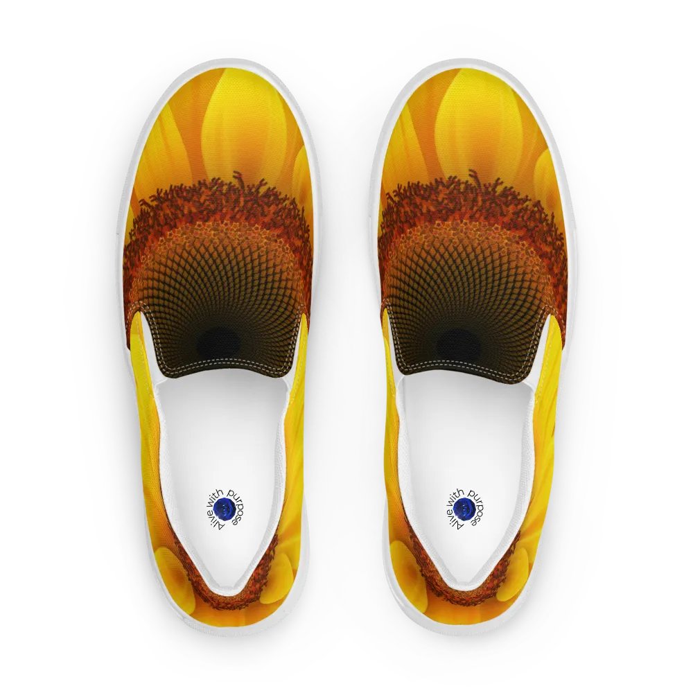 Sunflower Symphony Slip-Ons product image (3)