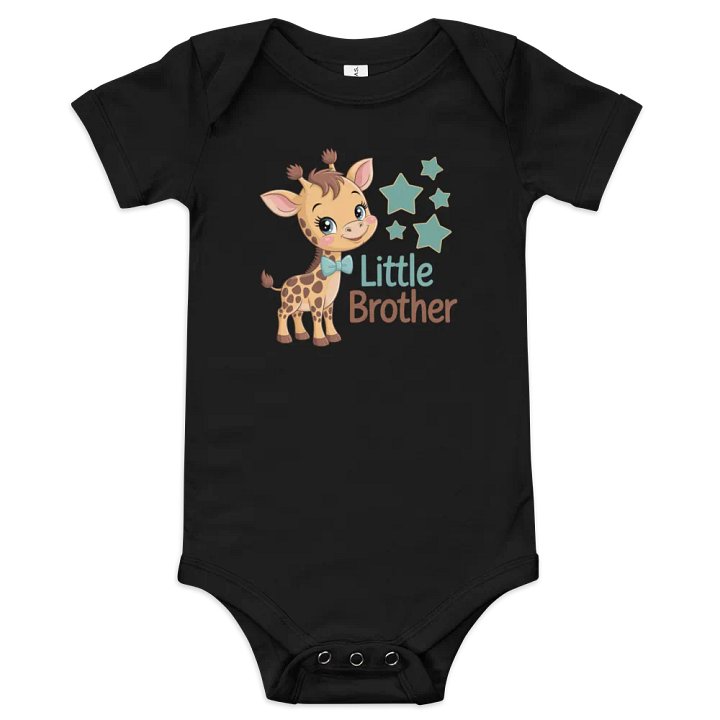 Little Brother Giraffe Onesie product image (1)