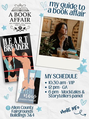 I’m so excited to be at A Book Affair in Fort Wayne tomorrow! 

I’ll have copies of all four books in the Strangers series, H...