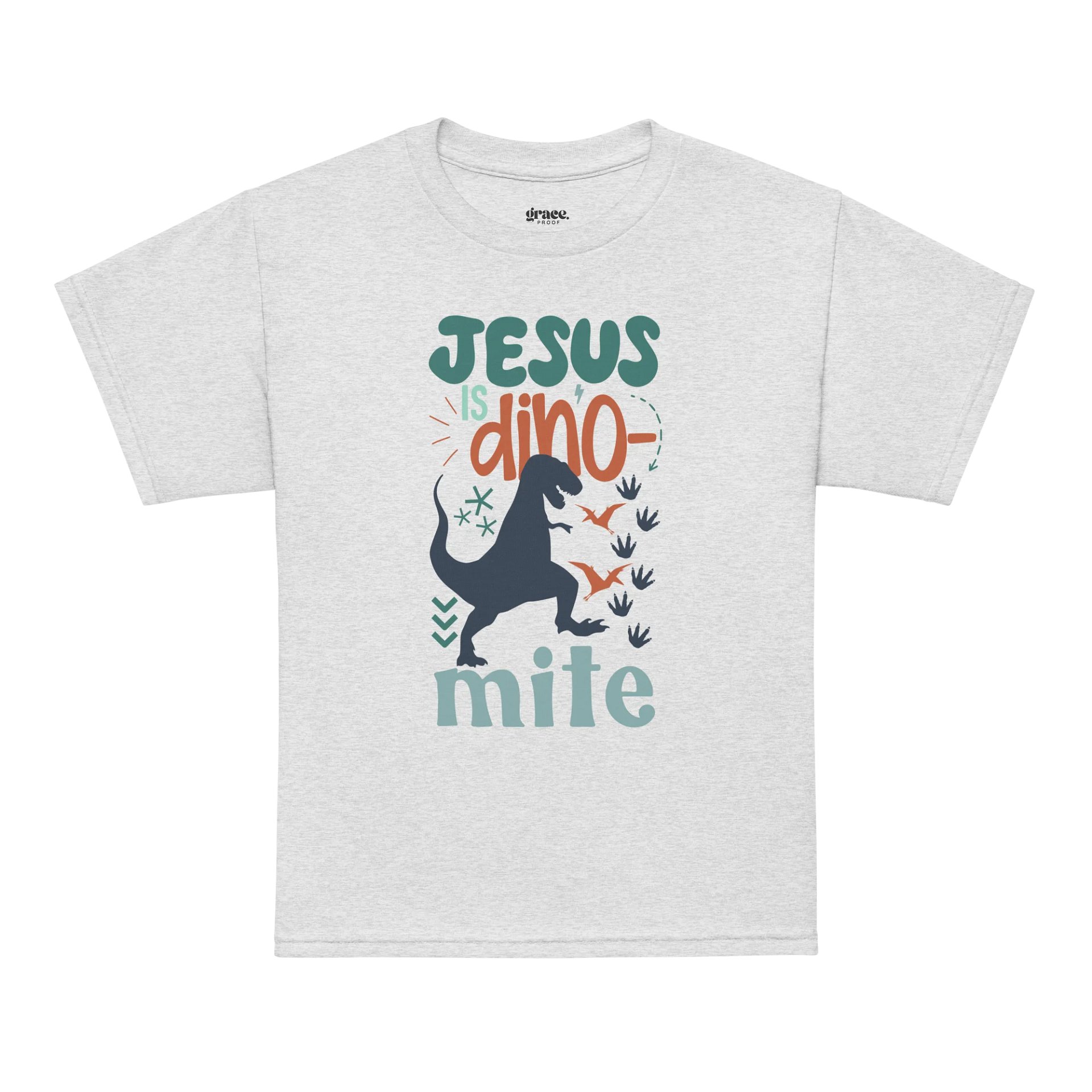 Jesus Is Dino-mite Kids Tee product image (8)