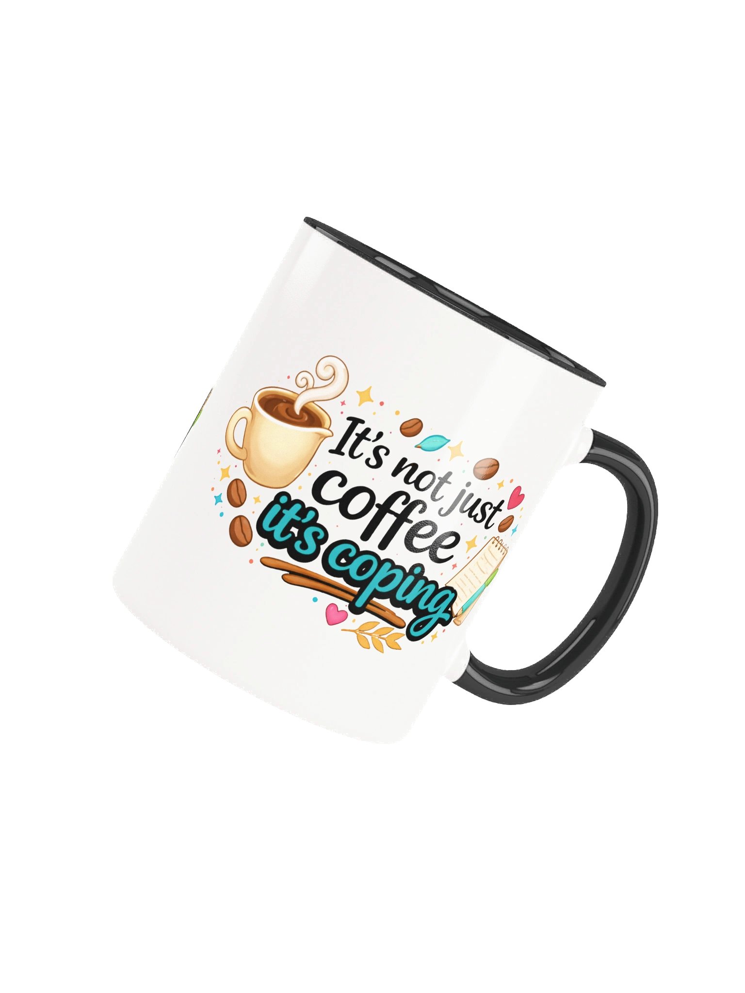 It’s Not Just Coffee It’s Coping Ceramic Mug product image (5)