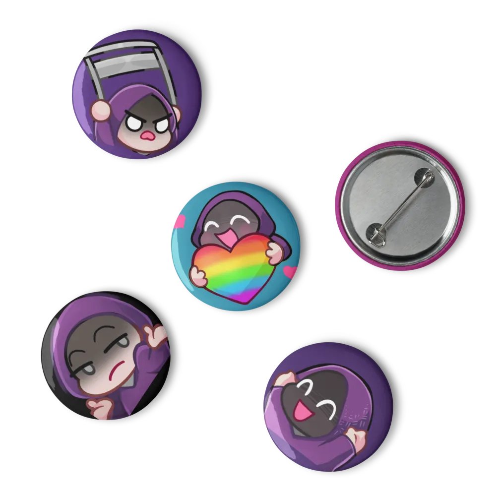 Emote Pin Set 2 product image (6)