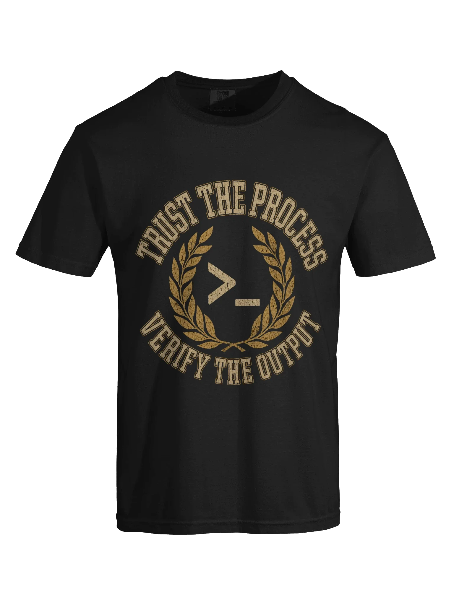 Trust the Process. Verify the Output. Tee — view 5