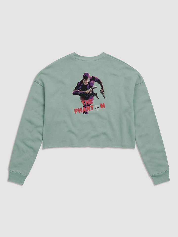 Ghost Who Walks :Bella+Canvas Women's Fleece Crop Sweatshirt product image (2)