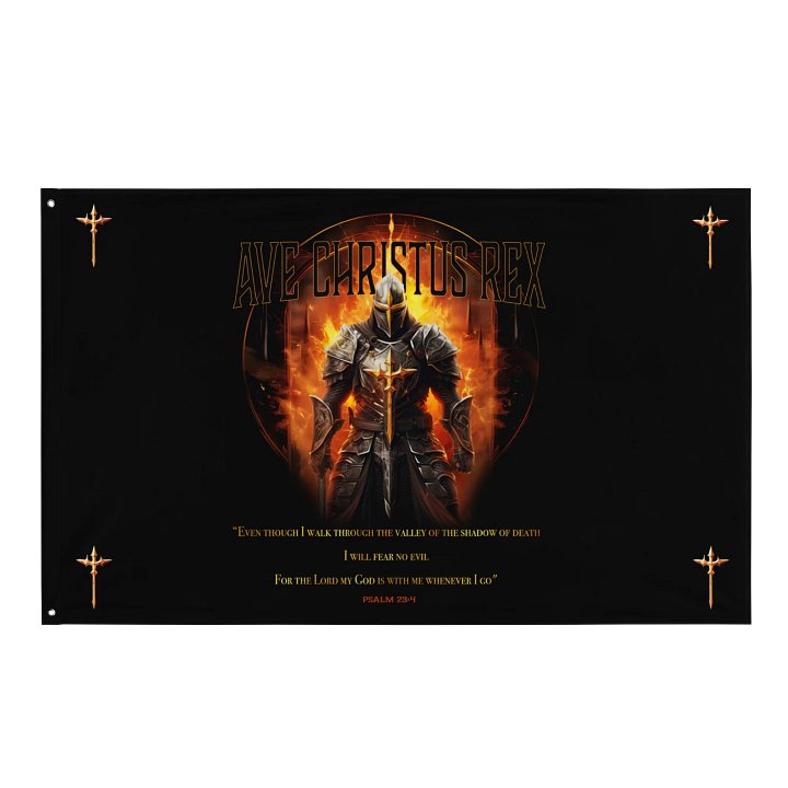 I will fear no evil Flag product image (1)