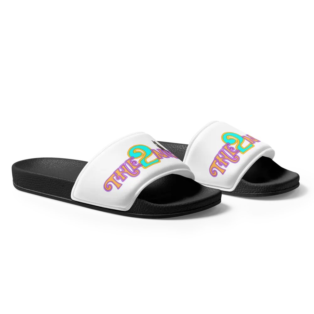 The2Nicks Slides - White (Womens) product image (1)