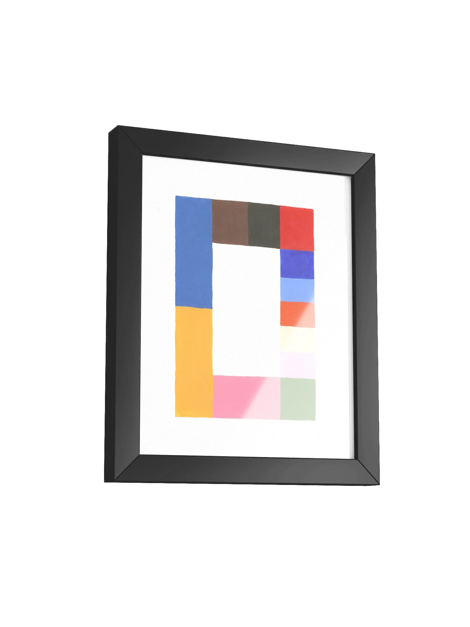 Loop Around The Sun Framed Painting Print product image (2)