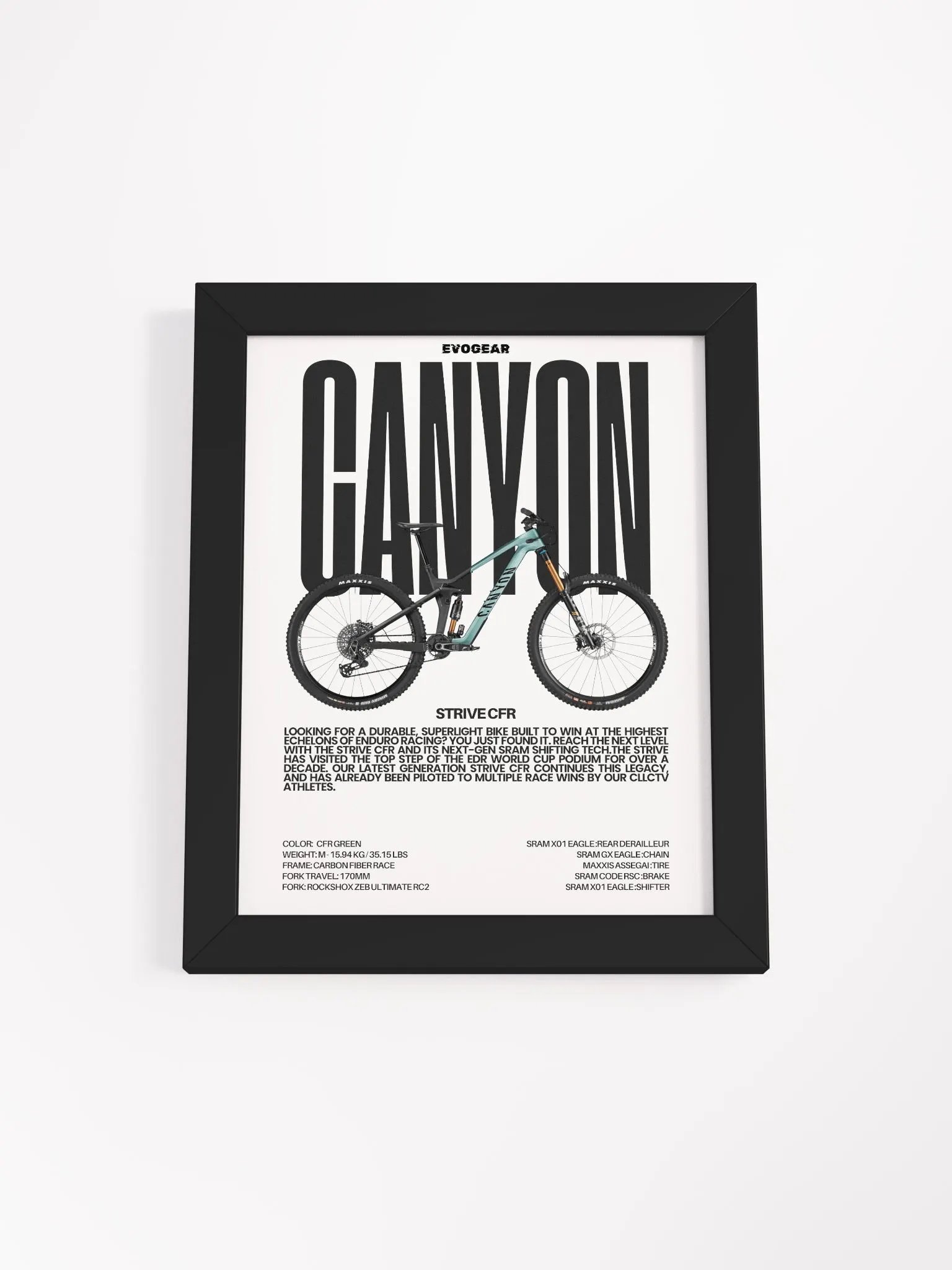 Canyon Sender CFR Frame product image (1)