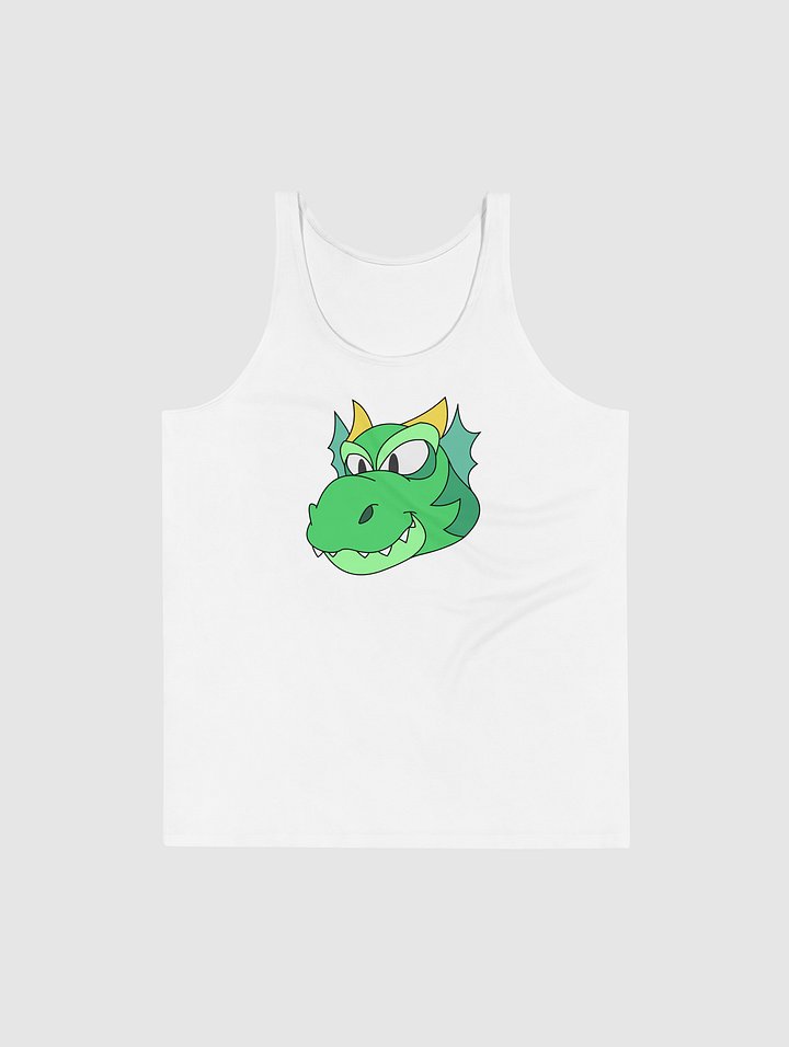 Green Happy Dragon Unisex Tank Top product image (1)