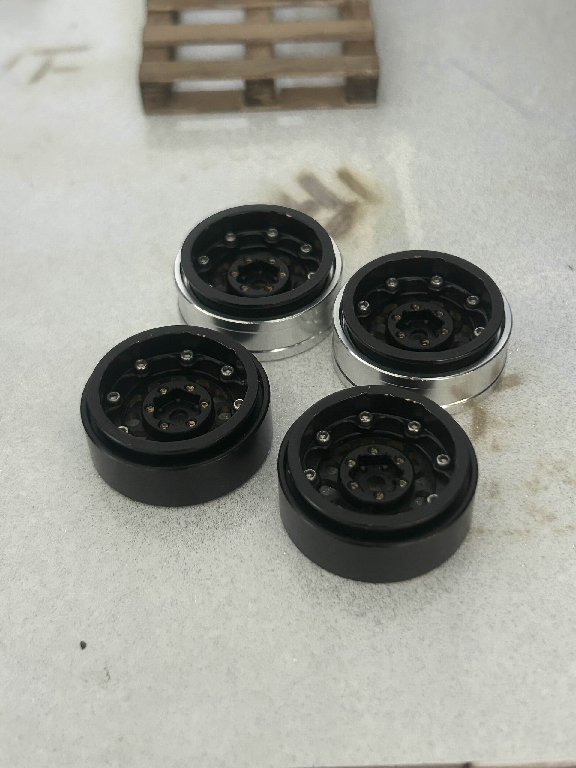 Powerhobby brass wheels product image (3)
