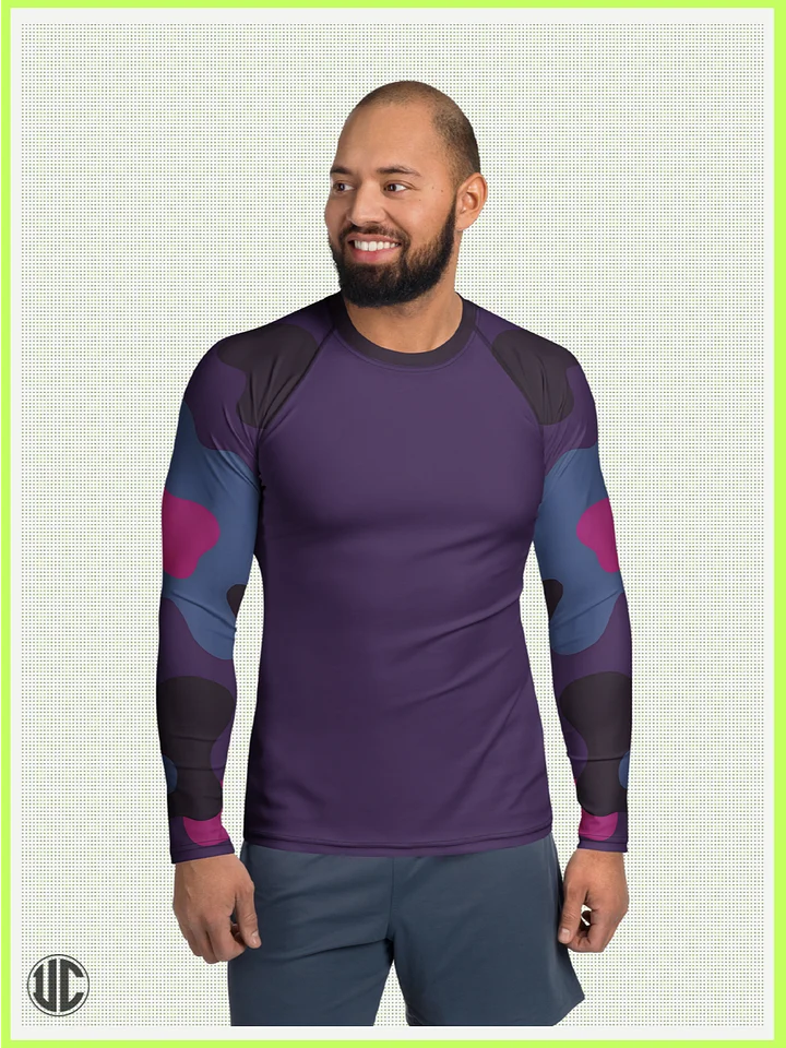 Kat’s Urban Camo – Men’s Rash Guard product image (1)