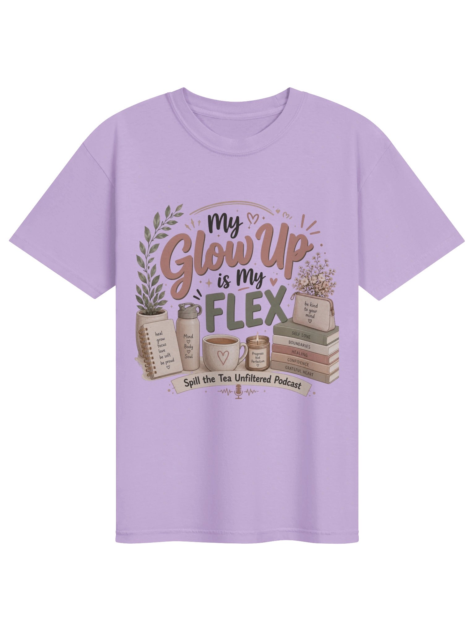 My Glow Up Is My FLEX Tee product image (1)