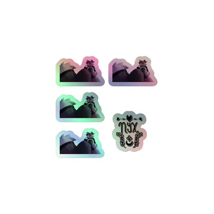 "Macro" Holographic Sticker Set product image (1)