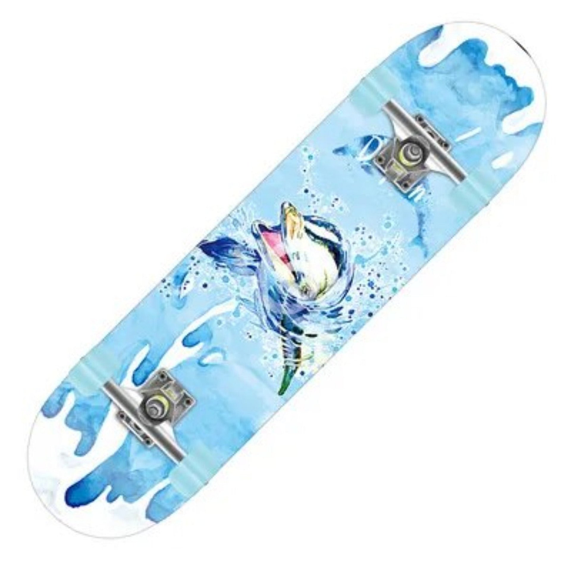 Dolphin Blue 80cm Skateboard product image (1)