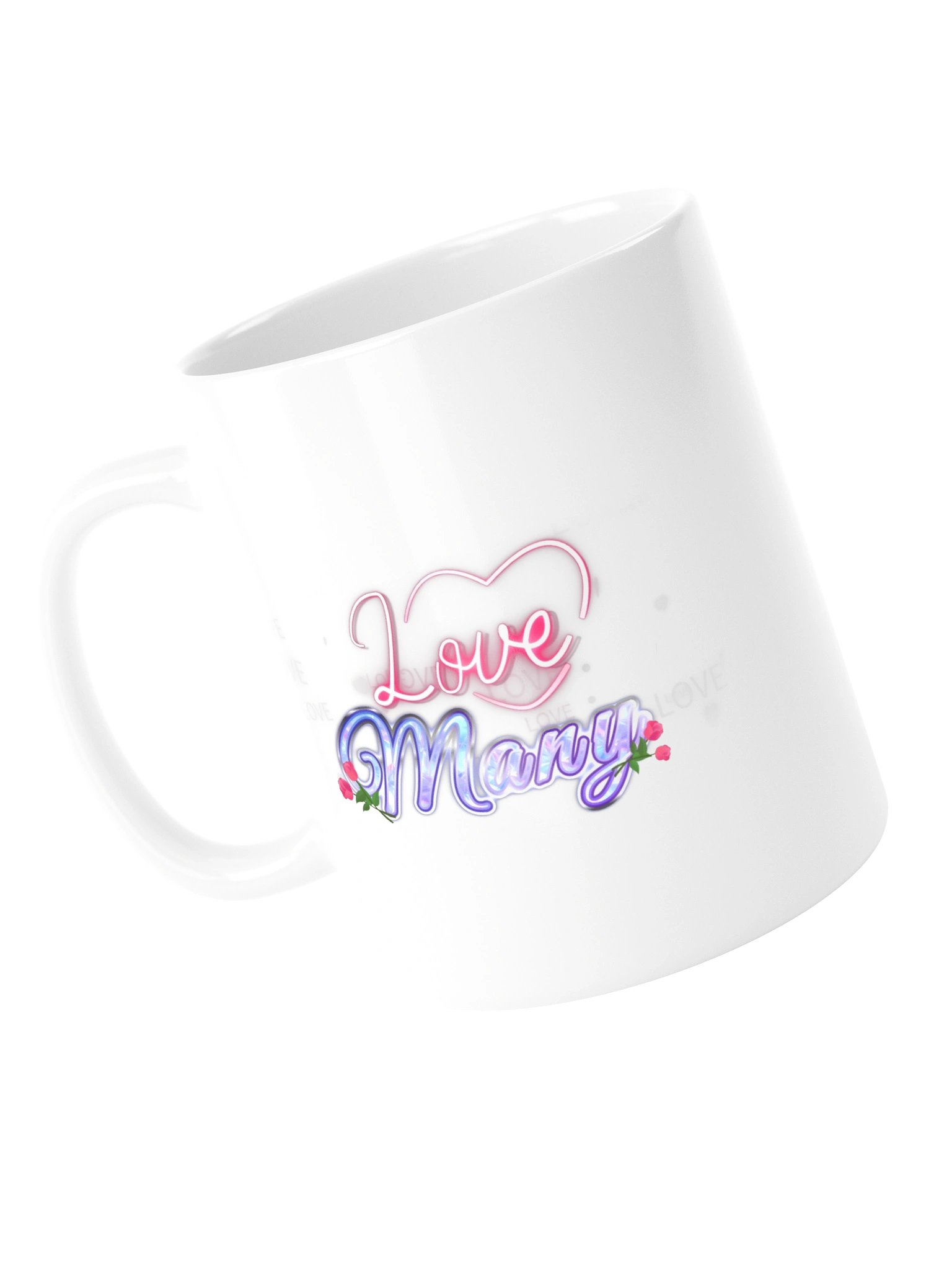 Love Many, Trust Few Neon Mug product image (15)