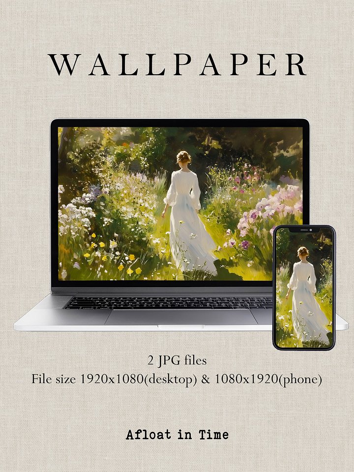 Wallpaper - Morning Garden product image (1)