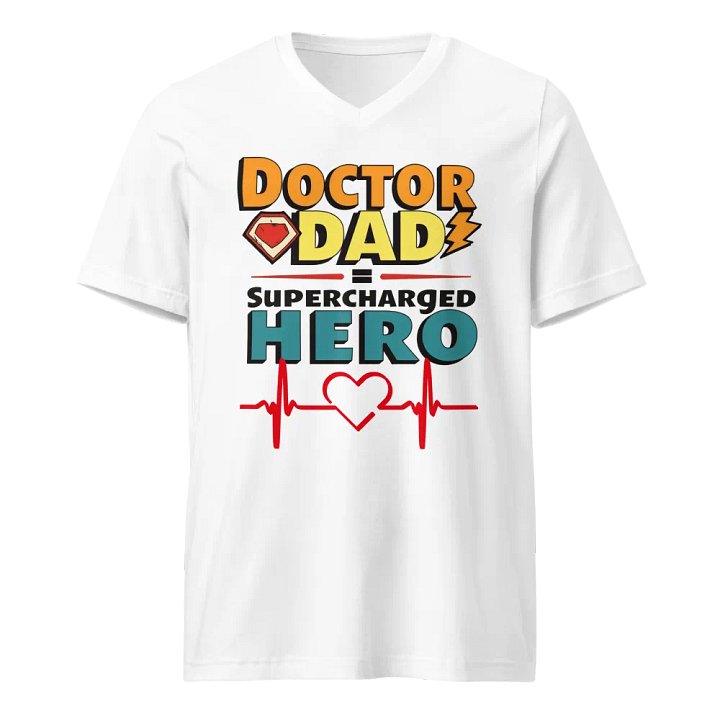 Supercharged Hero V-Neck Tee product image (1)