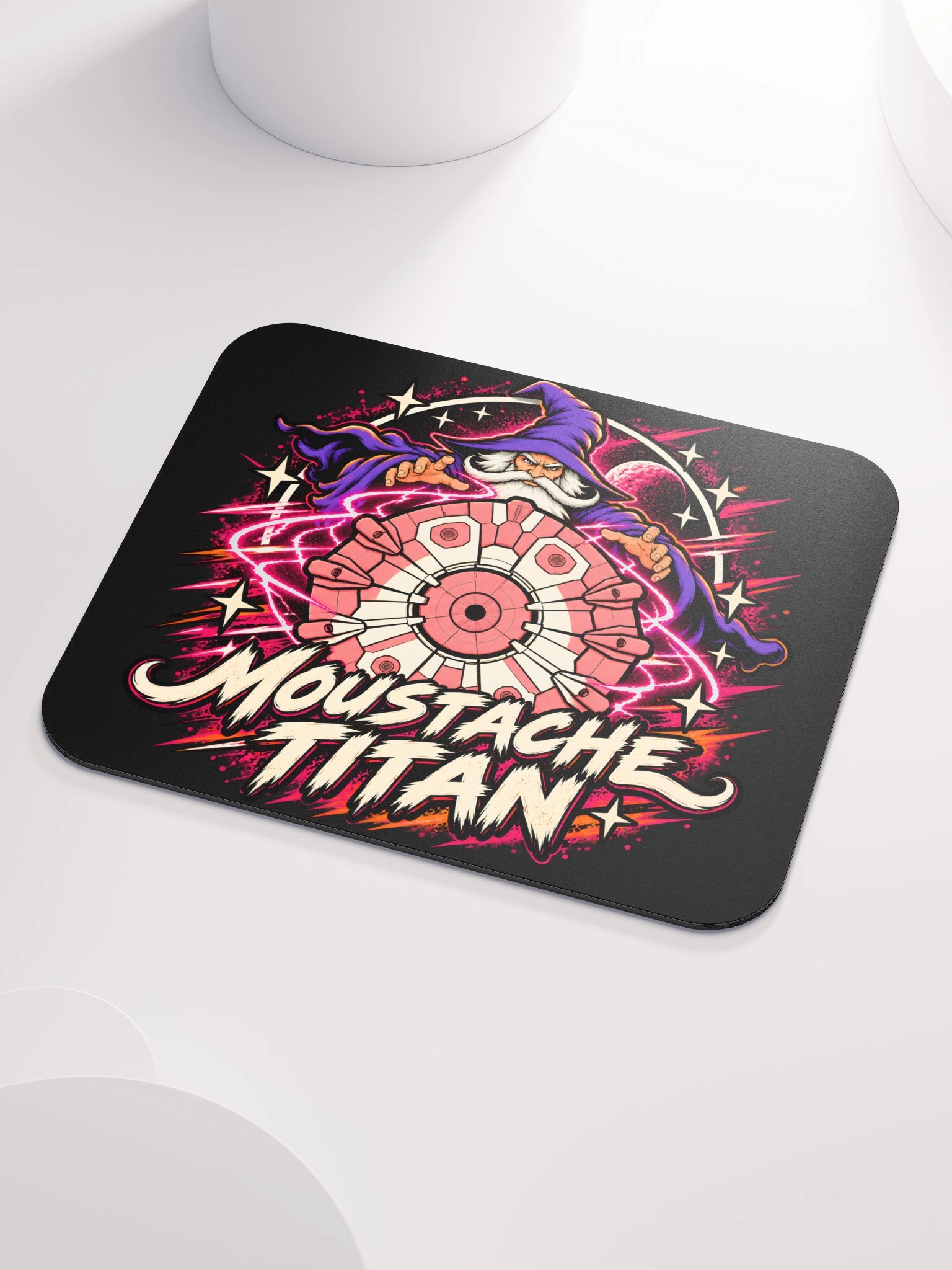 MOUSTACHE TITAN - Classic Mouse Pad product image (3)