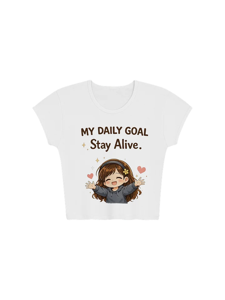 Daily Baby Tee Crop Top - Women product image (1)