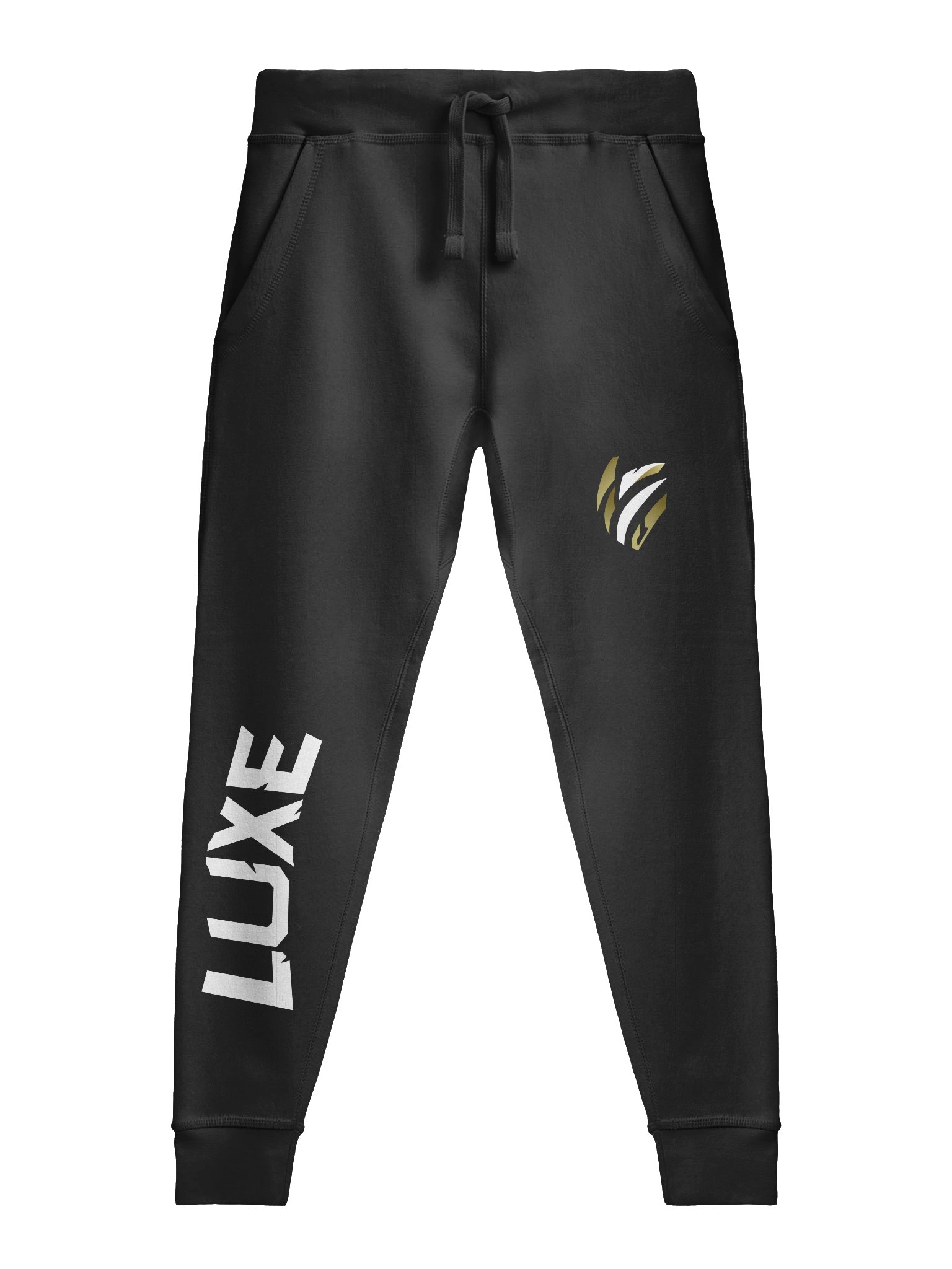 LUXE Core Signature Fleece Joggers — Dark product image (1)