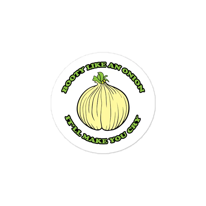 Onion Booty sticker product image (1)