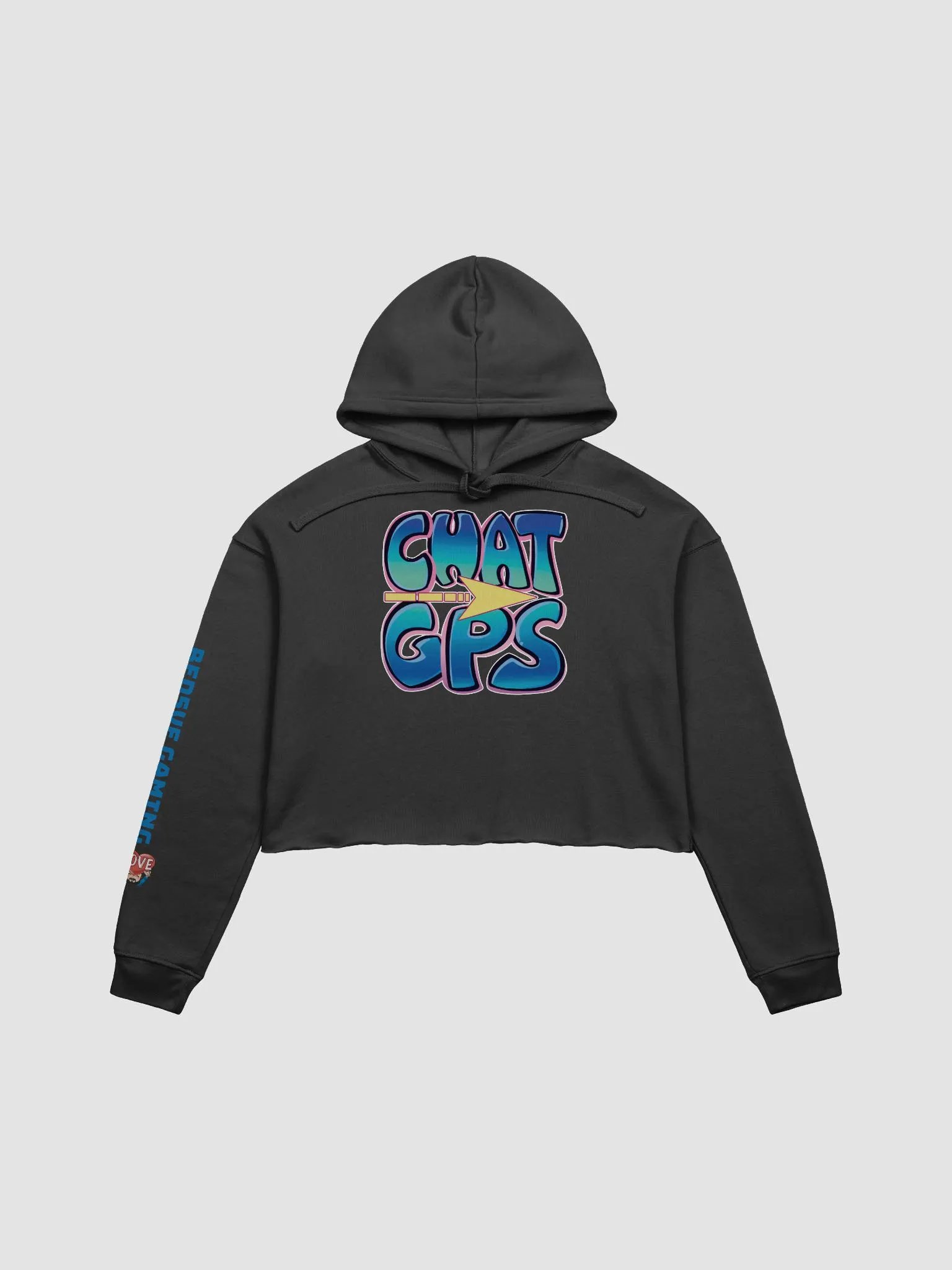 Red5ve Gaming ChatGPS Crop Hoodie product image (1)