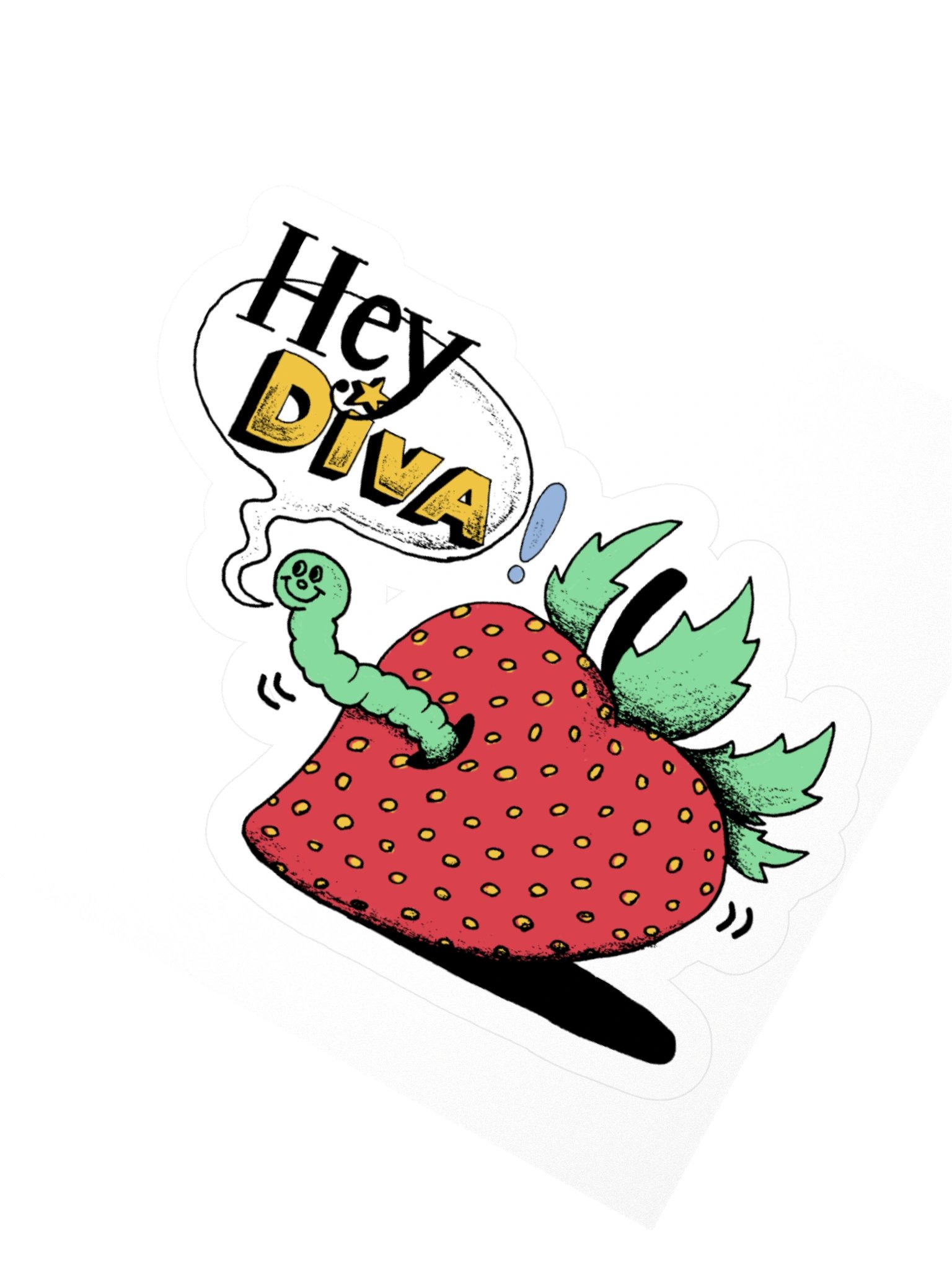 HEY DIVA STICKER product image (3)
