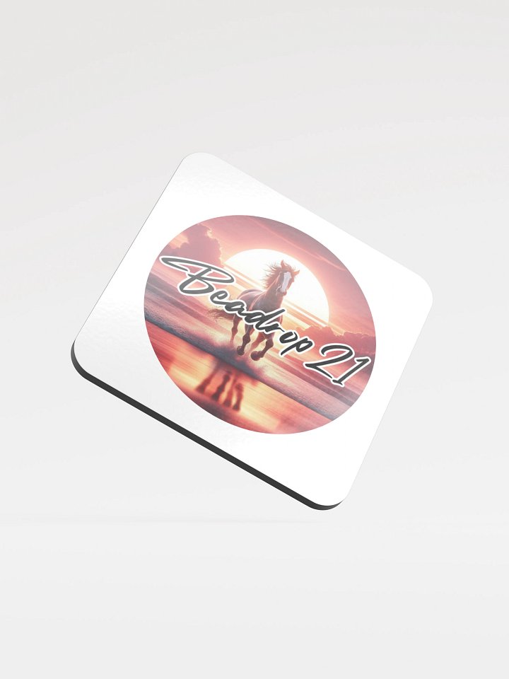 Sunset Gallop Cork Coaster product image (1)