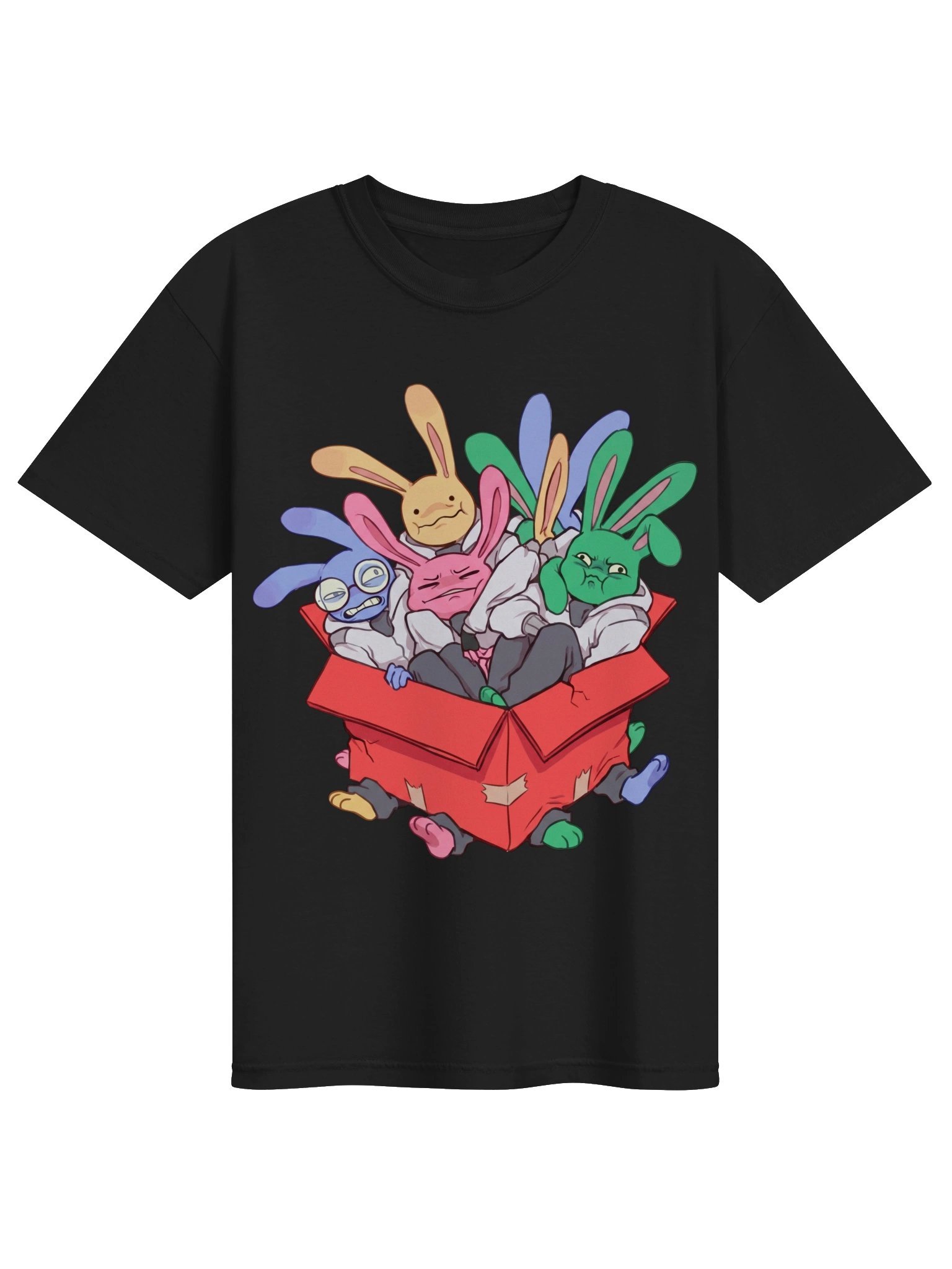 Boxed Crew T-Shirt – Cute Creepy Hospital Aesthetic Unisex Tee product image (3)