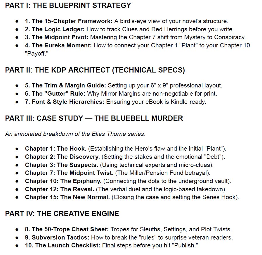 The Mystery Architect: 15-Chapter KDP-Ready Blueprint product image (5)