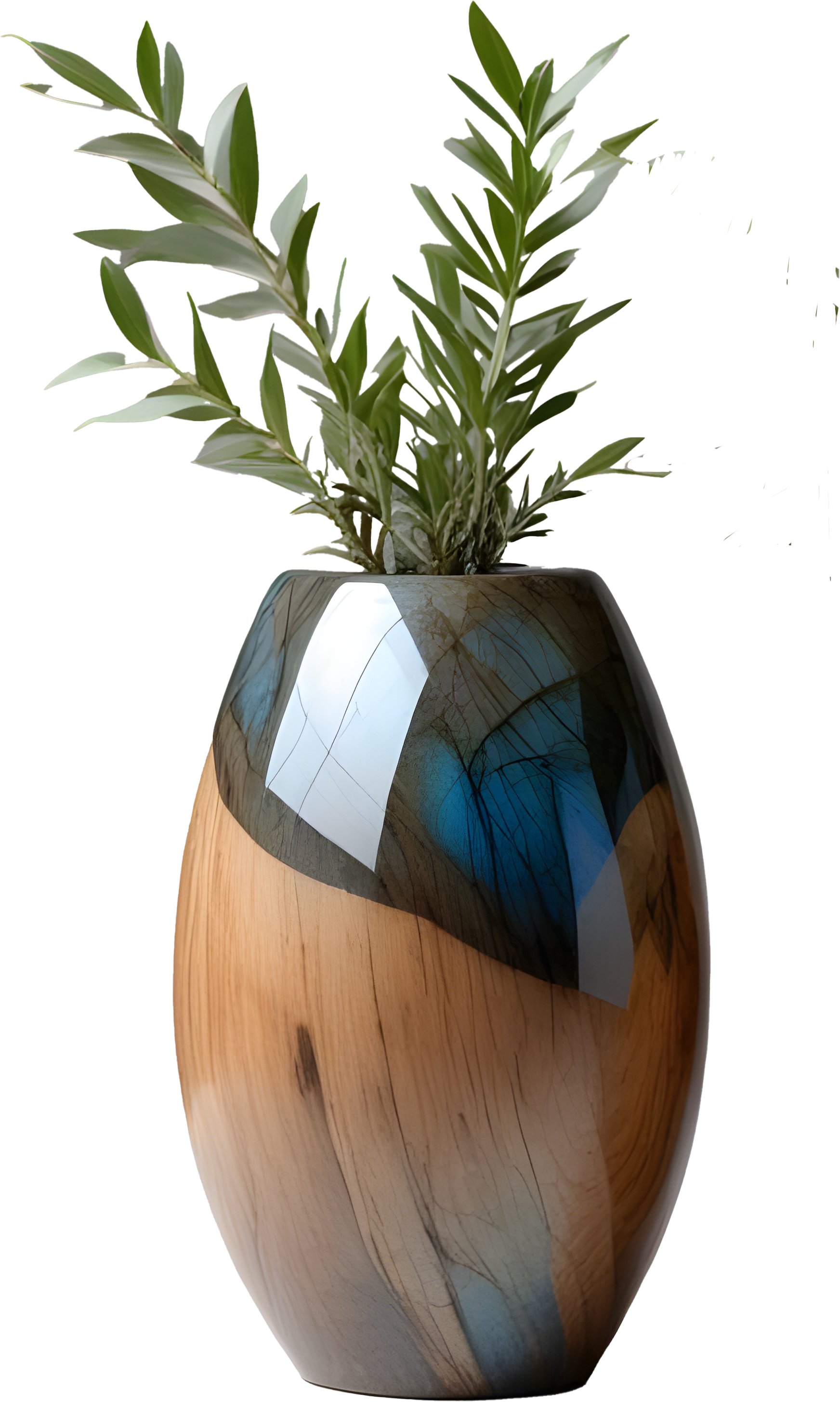 Rustic Elegance – Artisan Vase PNG product image (1)