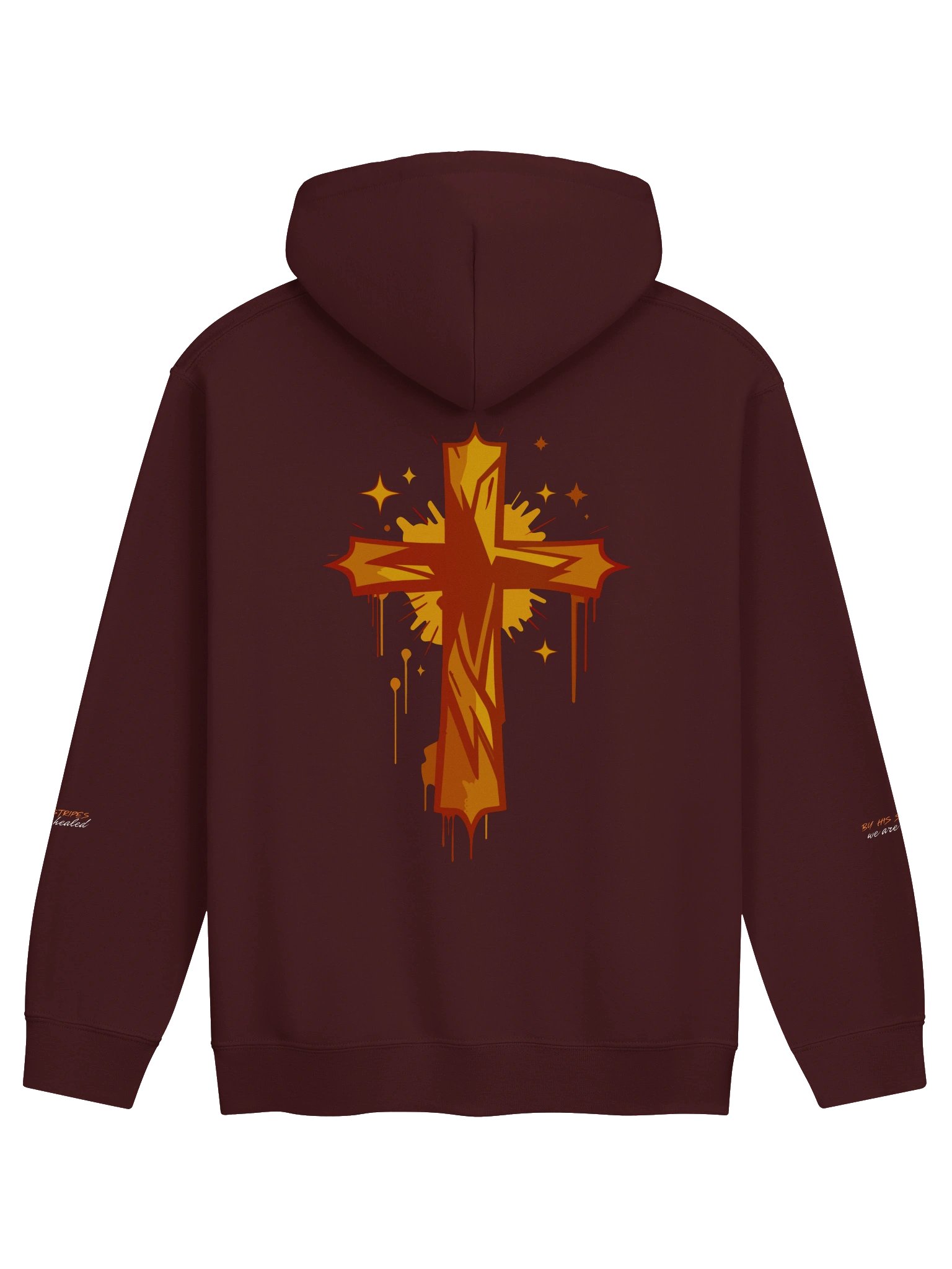 By His Stripes We Are Healed Bible Verse Hoodie product image (2)