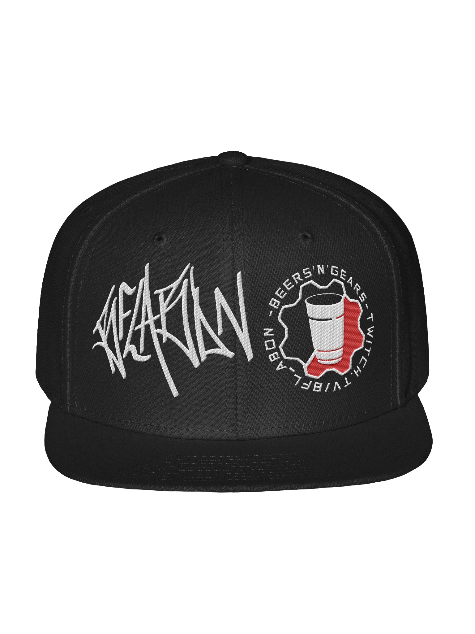Tag and logo Snapback Cap product image (1)