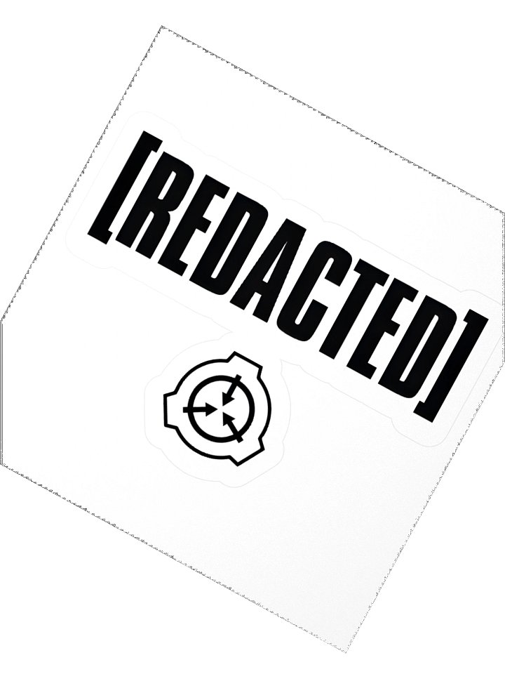 [REDACTED] Sticker product image (2)
