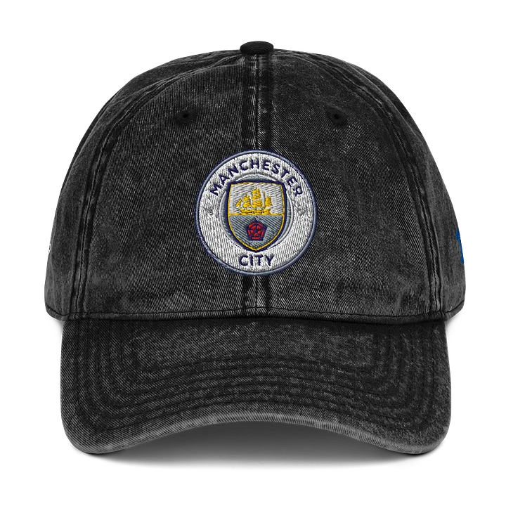 Manchester City Fan Vintage Dad Hat product image (1)