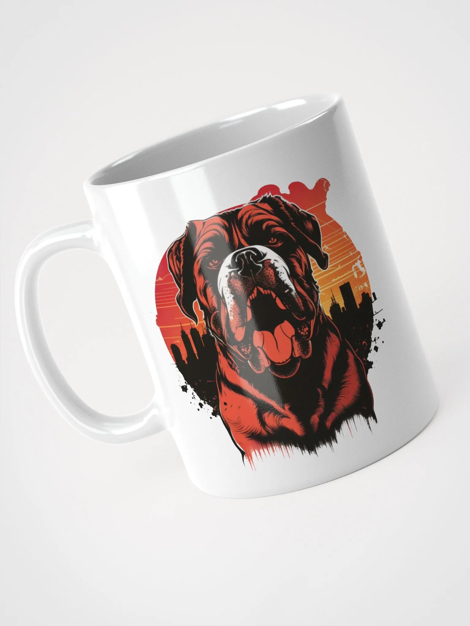 Retro Pitbull Mug product image (4)