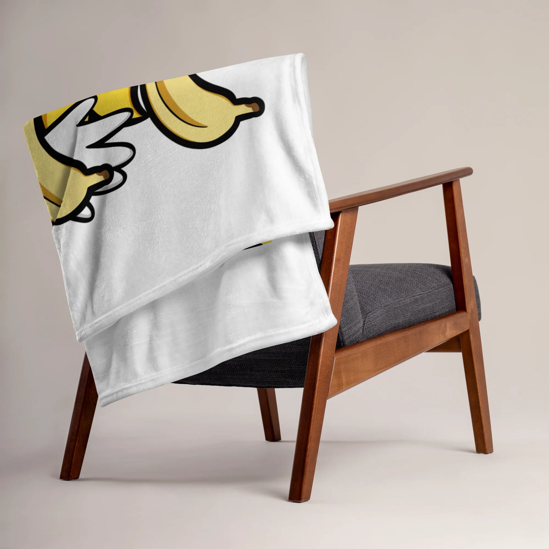 Bananas Throw Blanket product image (6)