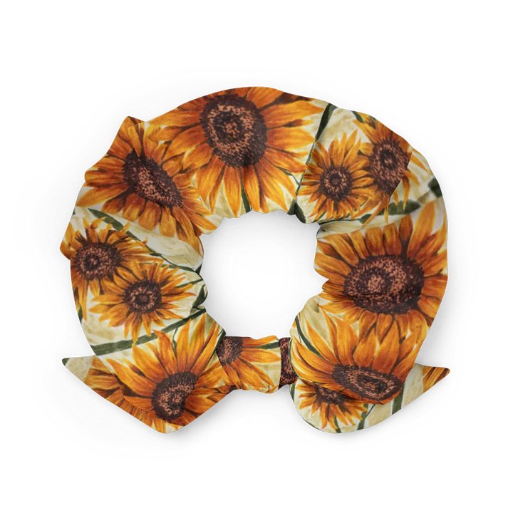 SUNFLOWERS scrunchie product image (2)